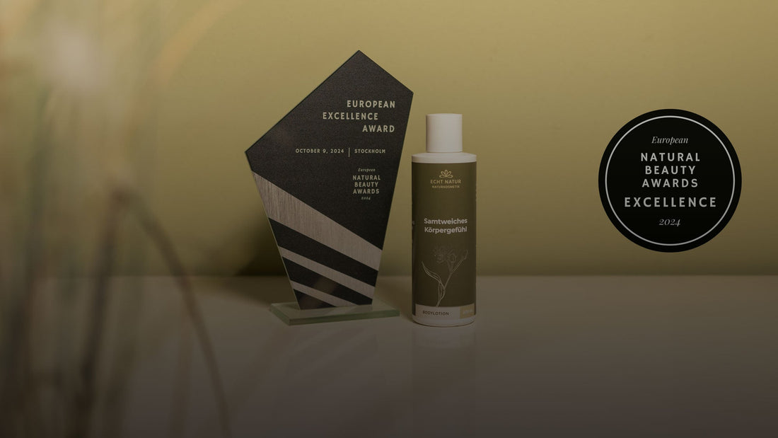 Excellence Award an den European Natural Beauty Awards 2024!