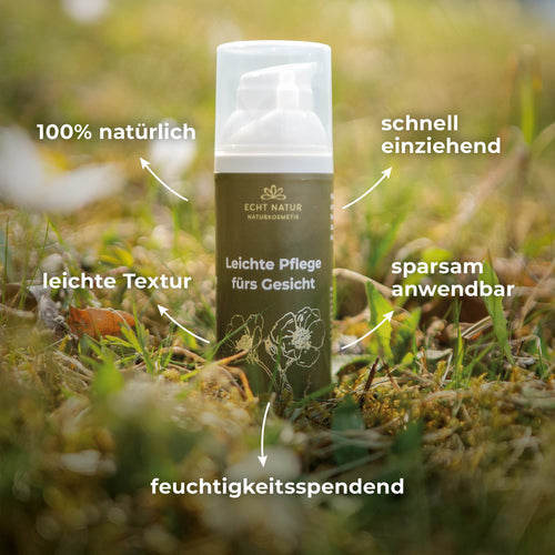 Gesichtsfluid und dessen Merkmale
