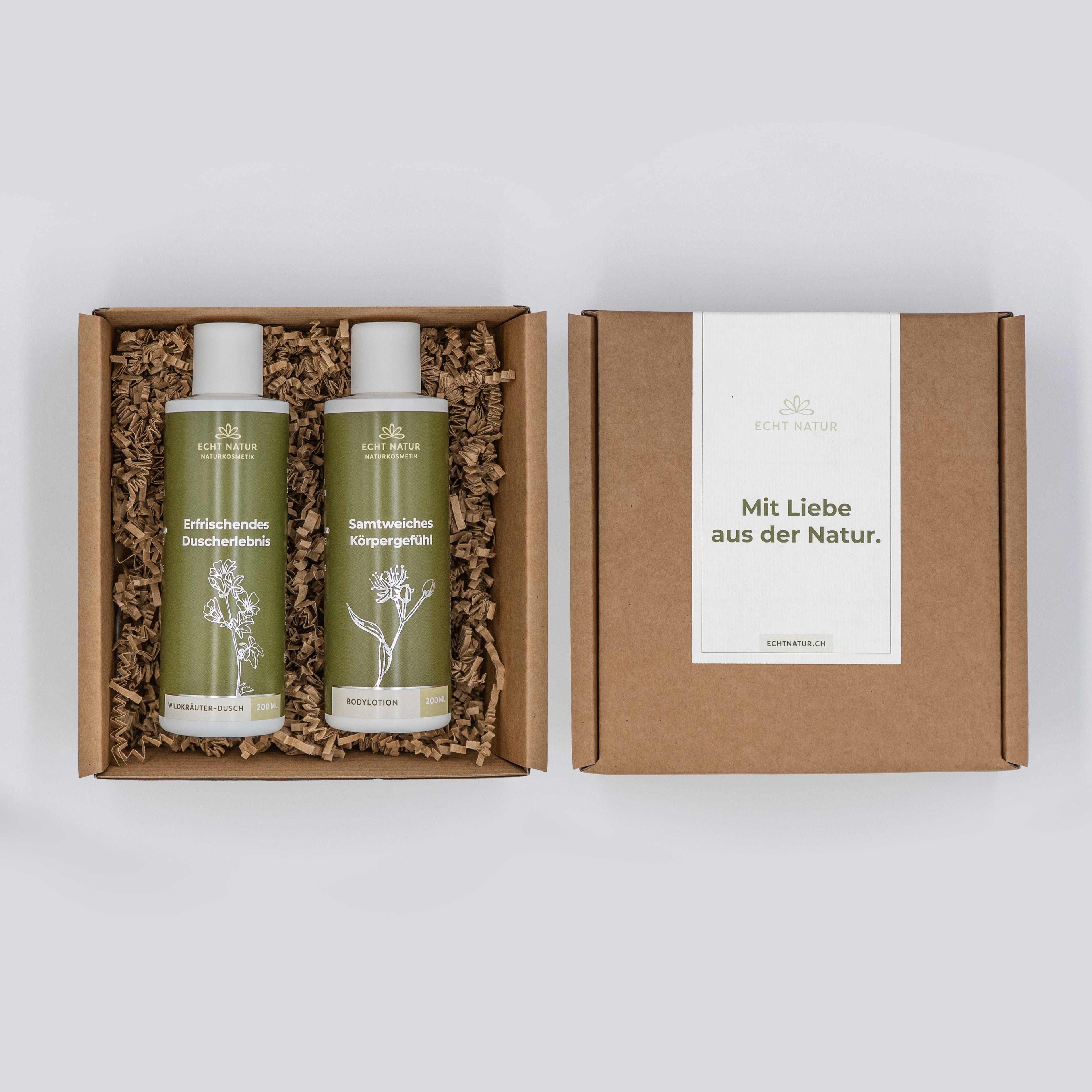 Bodylotion & Wildkräuter-Duschmittel